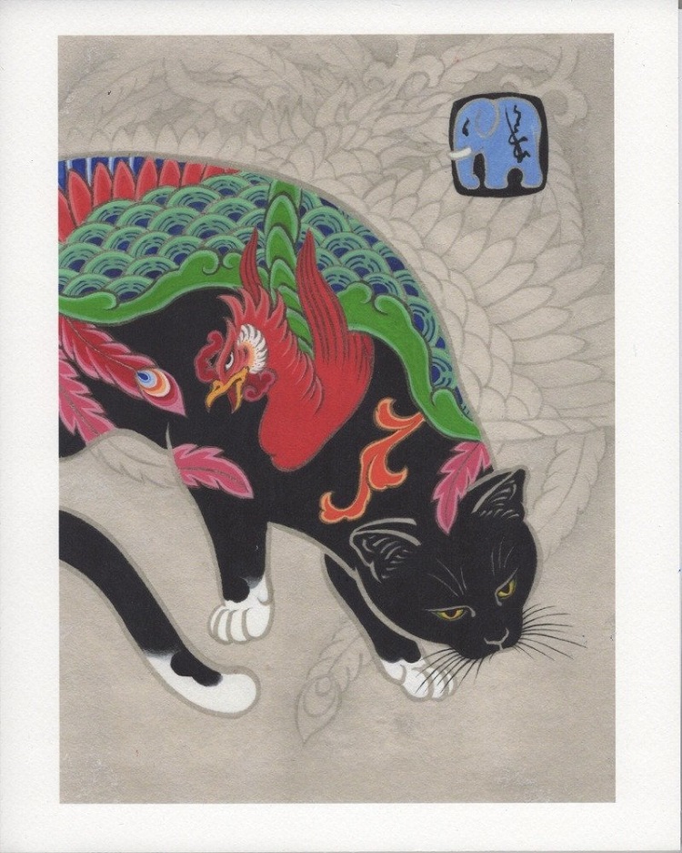 Kazuaki Horitomo monmon cats