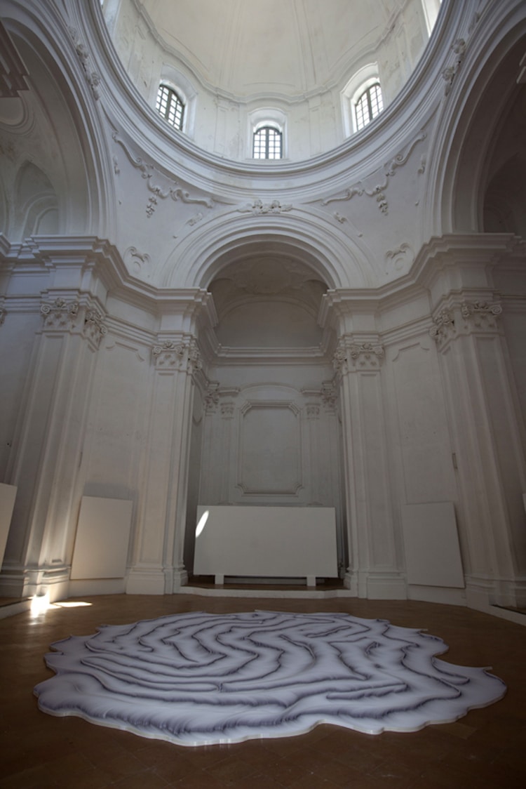 large-scale paper installations paper art paper sculptures large installations installation art