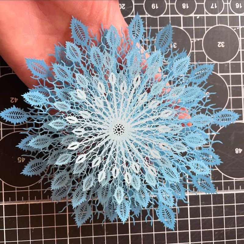 "The Garden of Earthly Delights" Paper Art by Rogan Brown